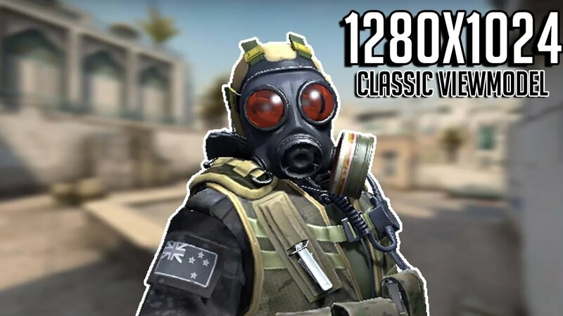 1280x1024 resolution + classic viewmodel • CS:go