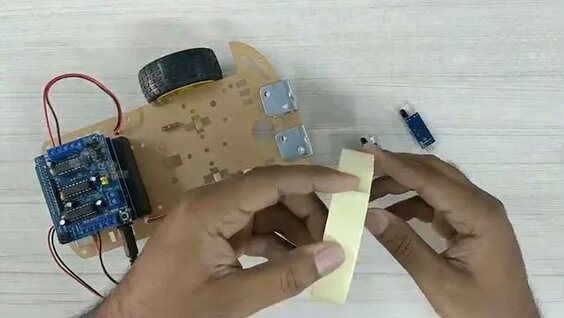 How to make a Line Follower Robot Car Using Arduino L293d and IR ...