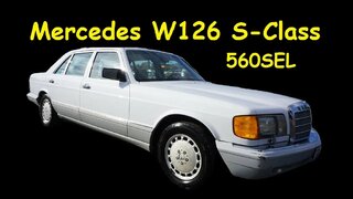 1991 mercedes benz ~ s-class sedan classic car video review
