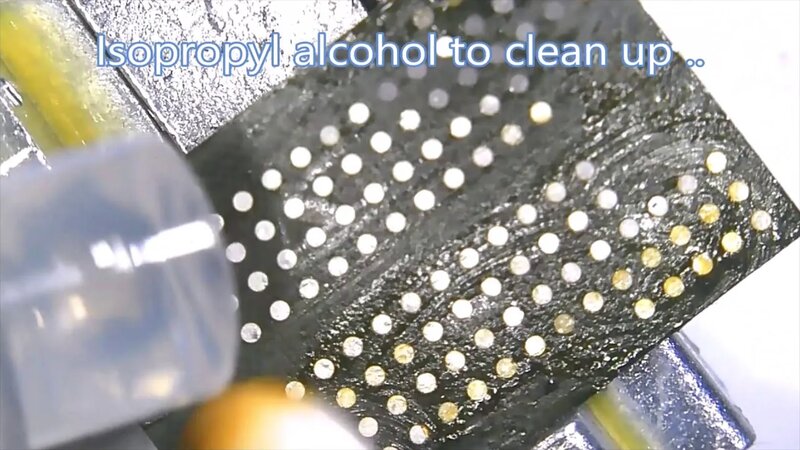 USB Flash drive recovery. Remove and prepare NAND chip for chip-off ...