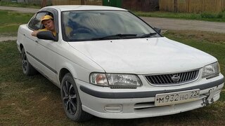 Обзор на Nissan Sunny-хороший седан в своём классе