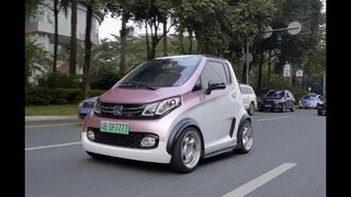 Электрокар по цене двух iPhone!  Что ты выберешь?  Тест-драйв Zotye E200 в Китае