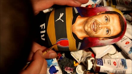 Russian nesting doll, gift for Arsenal F.C.