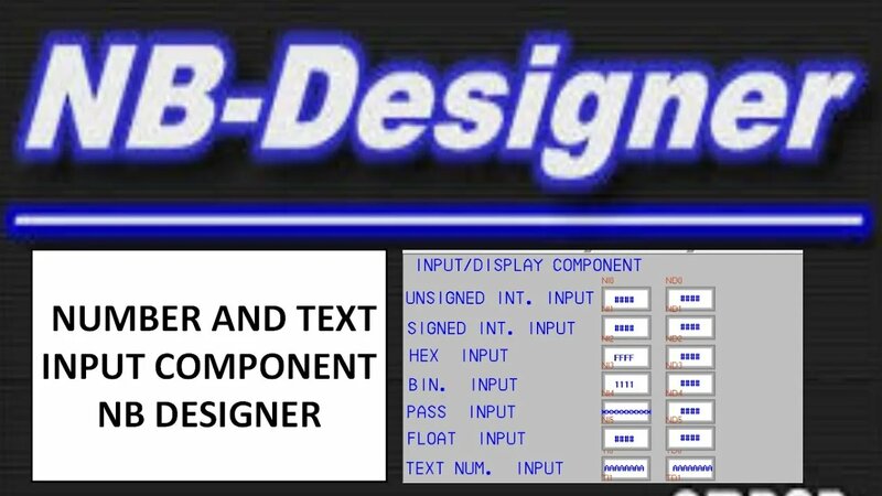 Number AND TEXT Input Component NB Designer - Смотреть онлайн в поиске ...