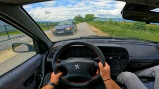 Peugeot 306 1.6 1998 [89HP] - POV Test Drive