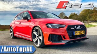 Audi RS4 2019 B9 Review by AutoTopNL (English Subtitles)