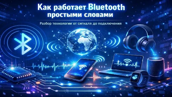 Как работает Bluetooth простыми словами: разбор технологии от сигнала до подключения — В...