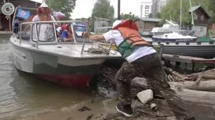 Уроки спасения на воде проводят в Новосибирске — Видео от ОТС-Горсайт