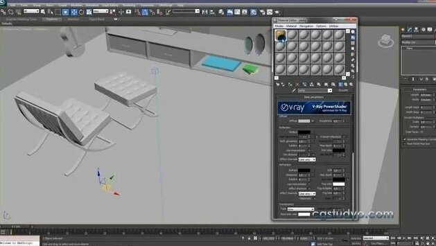 Vray Eğitim Seti Ders 29 : Parke Kaplama Yapma-Diffuse Bitmap-Materiale ...