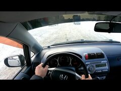 Honda jazz POV test drive