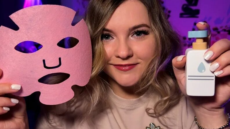 АСМР Уход за кожей деревянной косметикой ｜Velvet Stash ASMR — Видео от ...