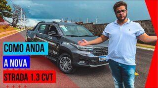 Test drive fiat strada ranch 2022 1.3 CVT - ficou bom?
