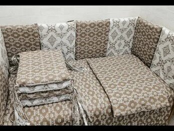 Комплект в детскую кроватку Короны (бежевый)