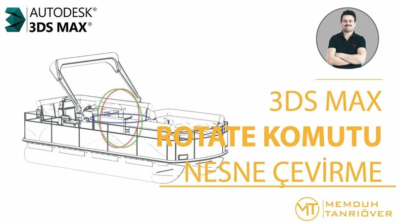 3d Studio Max Rotate Komutu | 3d Max Dersleri | Arge Kariyer - Смотреть ...
