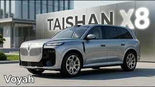 Voyah Taishan X8 | 5,2 м — полноуправляемое шасси делает его маневренным?  Полный тест-драйв