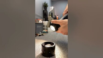 Единственный в мире фотофонарь со сменной головой. Каждая голова имеет свою цветовую температуру