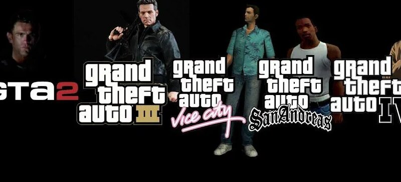Все интро Grand Theft Auto All intro video GTA (1997-2013) - Смотреть ...
