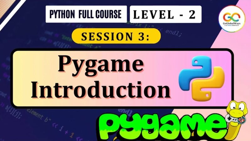 Introduction to Pygame | Pygame Tutorial | Python Programming ...