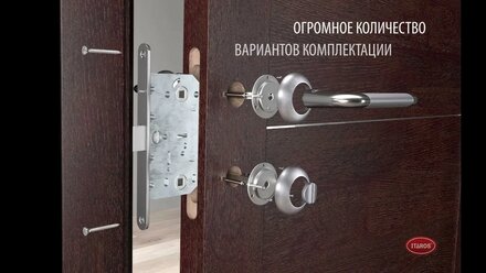 Визуализация ручки и замка.
