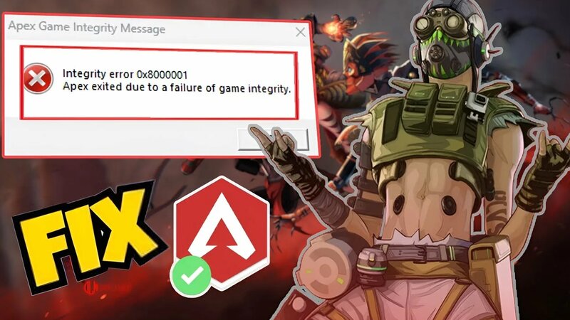 How to Fix Apex exited due to a failure of game integrity. Fix ...