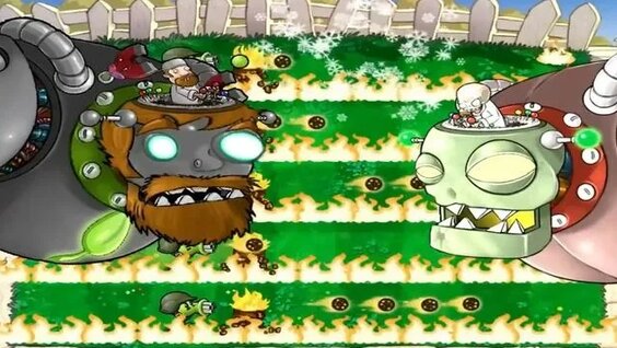 Plants vs Zombies : Dr Zomboss vs Crazy Dave Battle Funny Momments ...