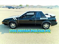 1986 Nissan Pulsar NX.  New Graphics, seats, center caps, steering wheel!!!