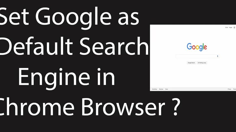 How to Set Google.com as Default Search Engine in Google Chrome