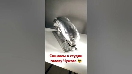 Снимаем в студии голову Чужого #photography #stilllife #canon
