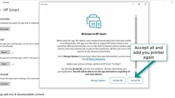 How to solve HP smart app not working problem. #hp #windows10 ...