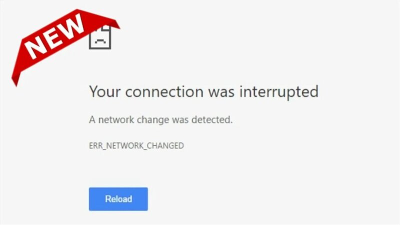 How To Fix Google Chrome Your Connection Was Interrupted Error Windows ...