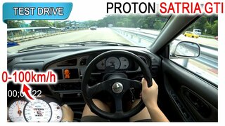 Part 1/2 | Proton Satria GTi C99 1.8(M) | Malaysia #POV [Test Drive] [CC Subtitle]