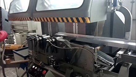Резка алюминиевого профиля, обработка 1