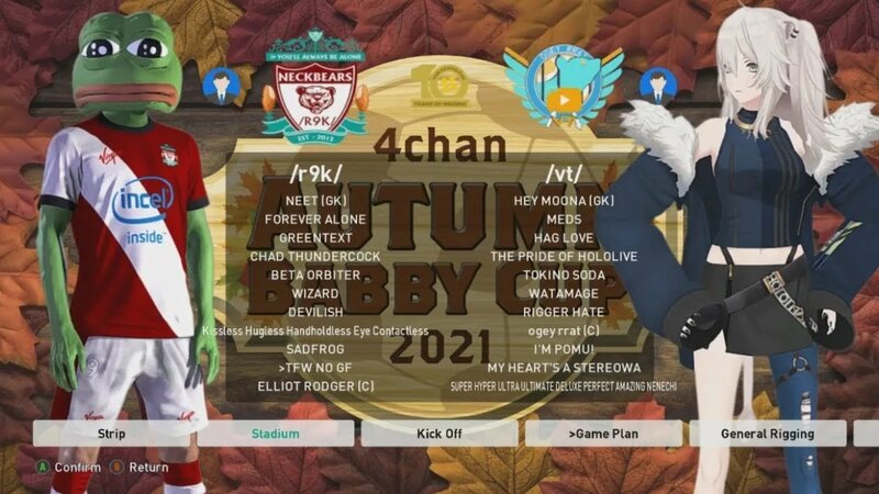 r9k/ vs /vt/ - 2021 4chan Autumn Babby Cup Highlight (Group H, 29 ...