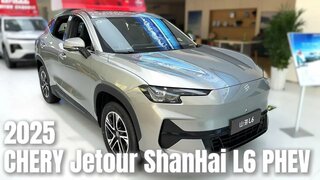 2025 Chery Jetour ShanHai L6 PHEV Walkaround—China Auto Show | 4K