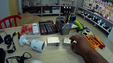 Подключение систем видео наблюдения через приемо передатчики