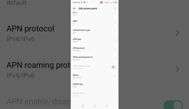 how to activate ipv4/ipv6 enable in your smart phones/android phone.# ...