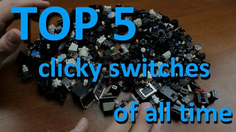TOP 5 Clicky mechanical keyboard switches of all time - Смотреть онлайн ...