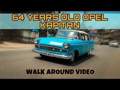 64 Years old OPEL Kapitan | Full video | Public reactions #opel #kapitan #vintage #cars