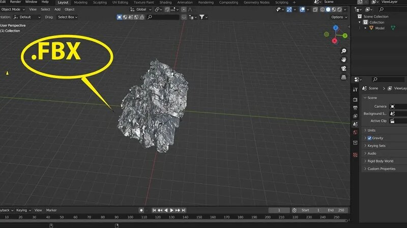 How to open .fbx file in blender - Смотреть онлайн в поиске Яндекса по ...