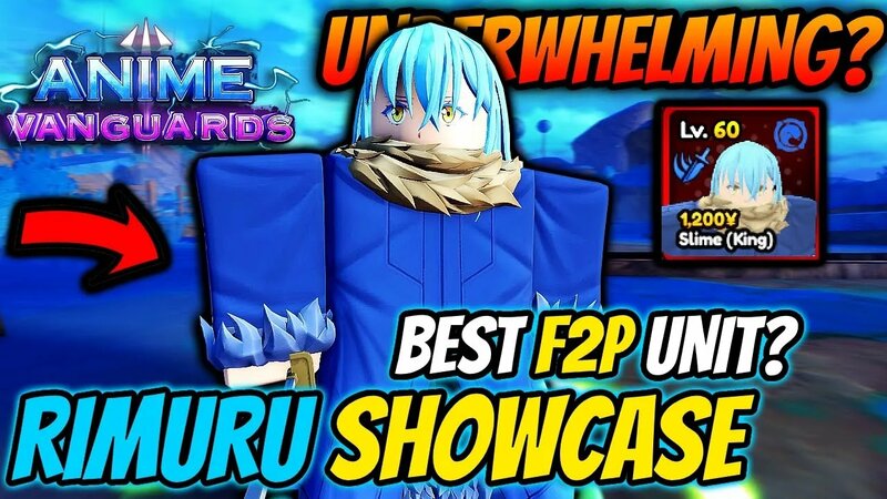 NEW* Rimuru Secret Unit Is The BEST F2P Unit (Anime Vanguards Update 6. ...
