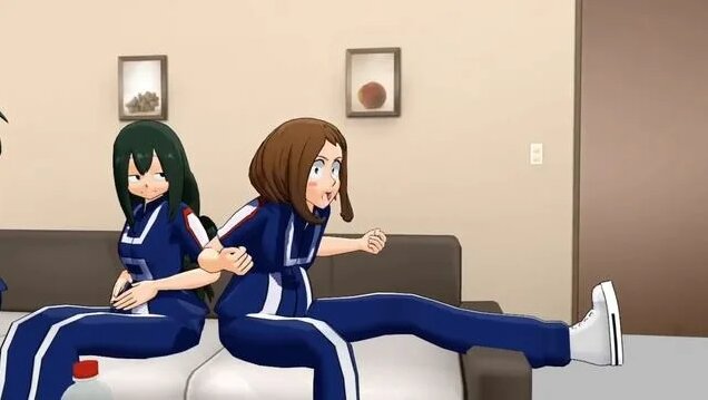【MMD】 pizza party [girl fart and burp animation] - Смотреть онлайн в ...