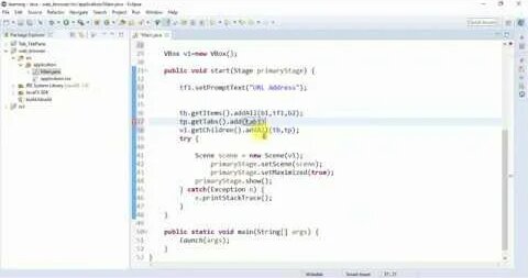 Web Browser and HTML Viewer in Java using Javafx Part-1 - Смотреть ...