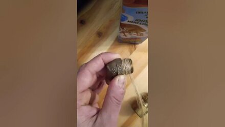 Быстрый способ мотать лён на сантехническую резьбу