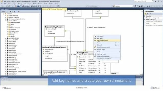 Create a database diagram with MS SQL Server Management Studio ...