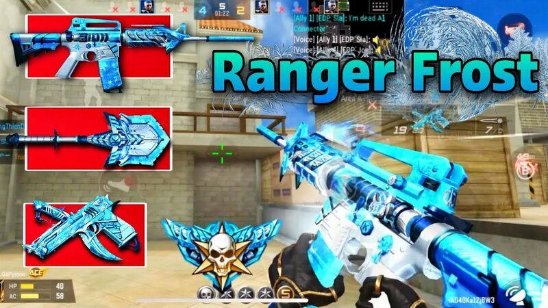 CrossFire Legends: Test M4A1 - Ranger Frost (Full set) - Смотреть ...