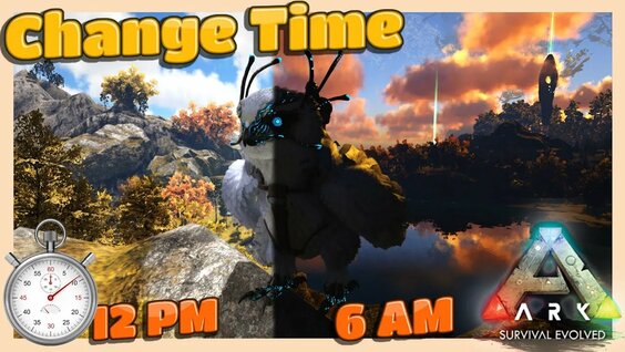 How to Change Time ( Day or Night ) in ARK Survival Evolved - Yandex ...