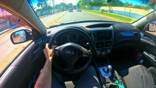 Subaru Impreza (1.5) 2007 / POV Тест-драйв 4K (Без комментария)