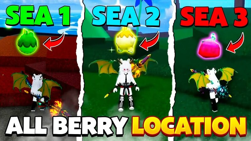 ALL Berry Spawn Locations IN BLOX Fruits Sea 1/2/3 - Yandex Video ...