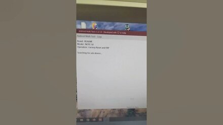 сброс ошибки на смартфоне realme note 50
