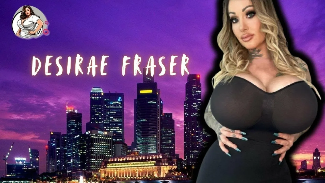 Desirae FraserDez Fraser mesmerizingcaptivating with her enthralling beautymagnetic allure